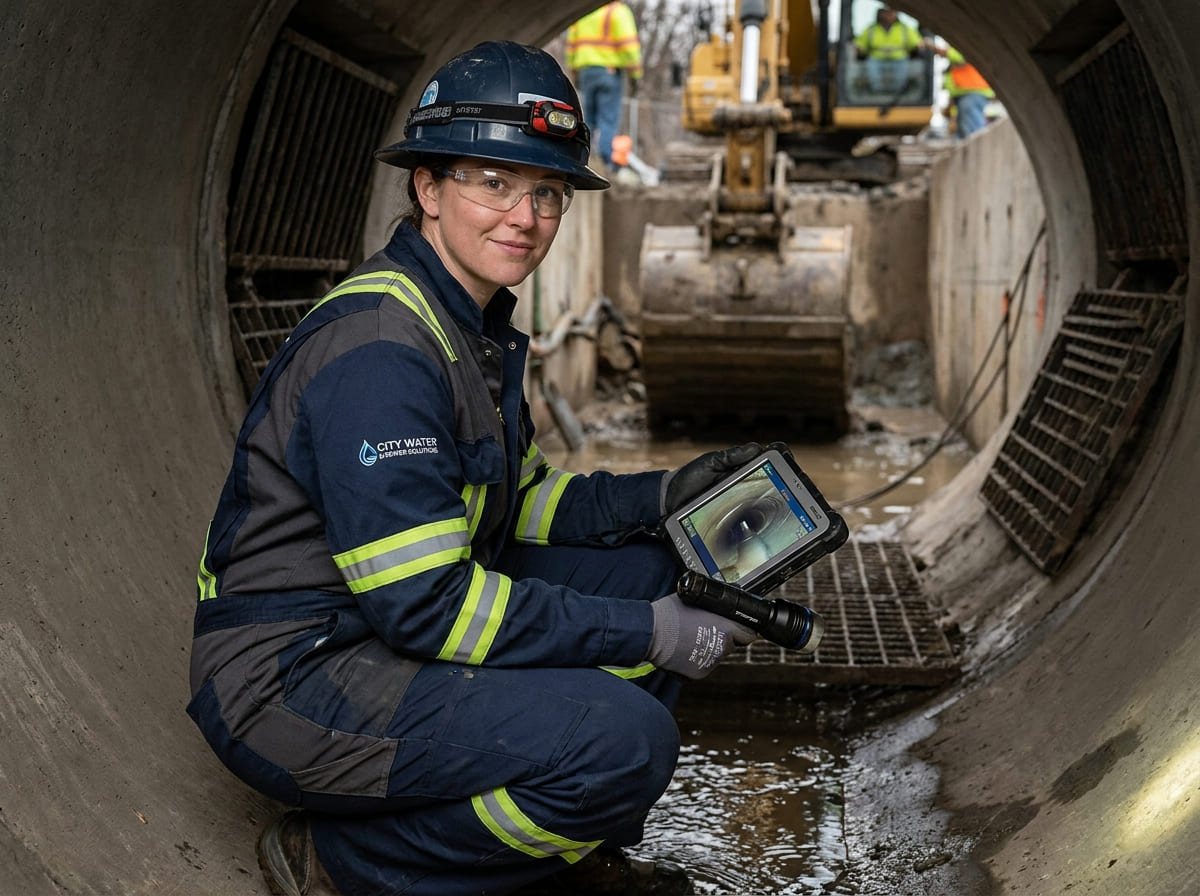 Sewer Line Inspection & Replacement in Vanleer